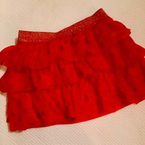Red skirt. Size 7/8